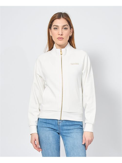 Felpa donna Yes Zee fullzip con manica raglan YES ZEE | F419-SN000107